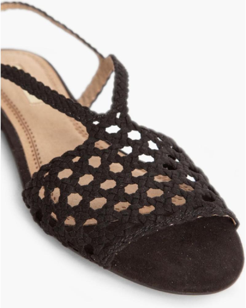 Sandaletto basso donna nero