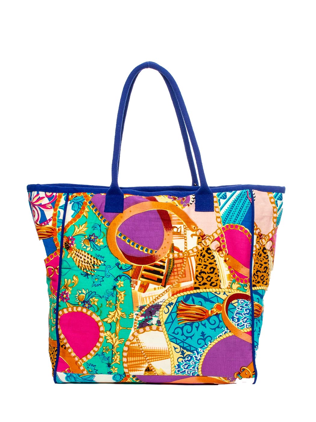Borsa grande multicolor