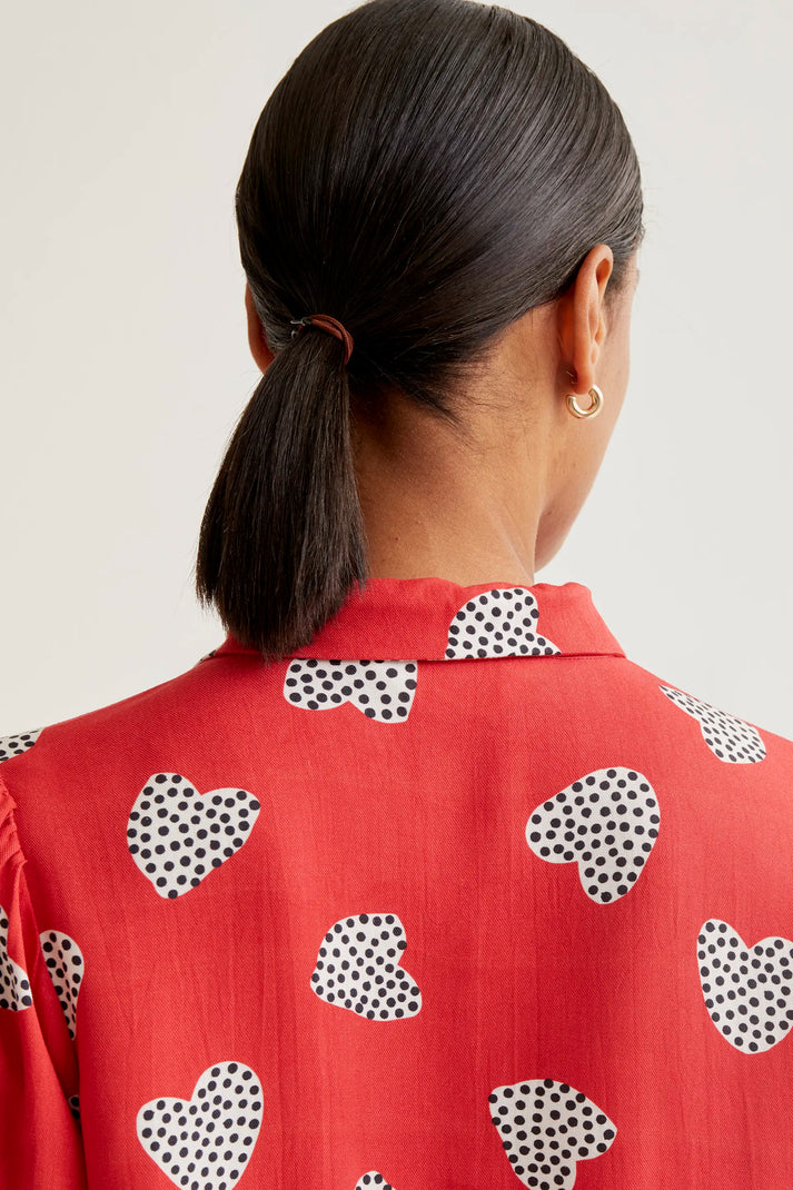 Camicia con stampa Harmony Red