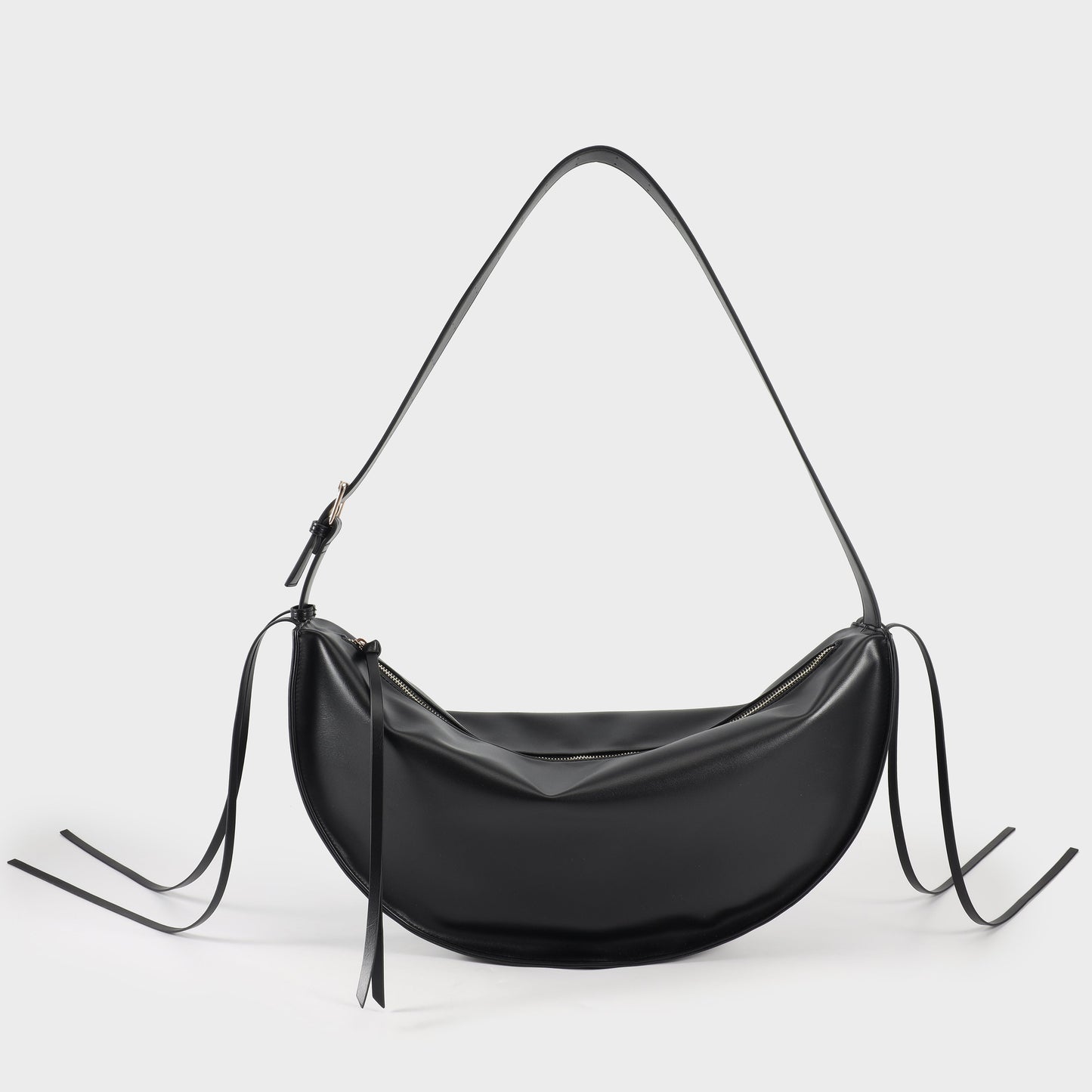 Borsa a spalla Emily Big nera Label Rose