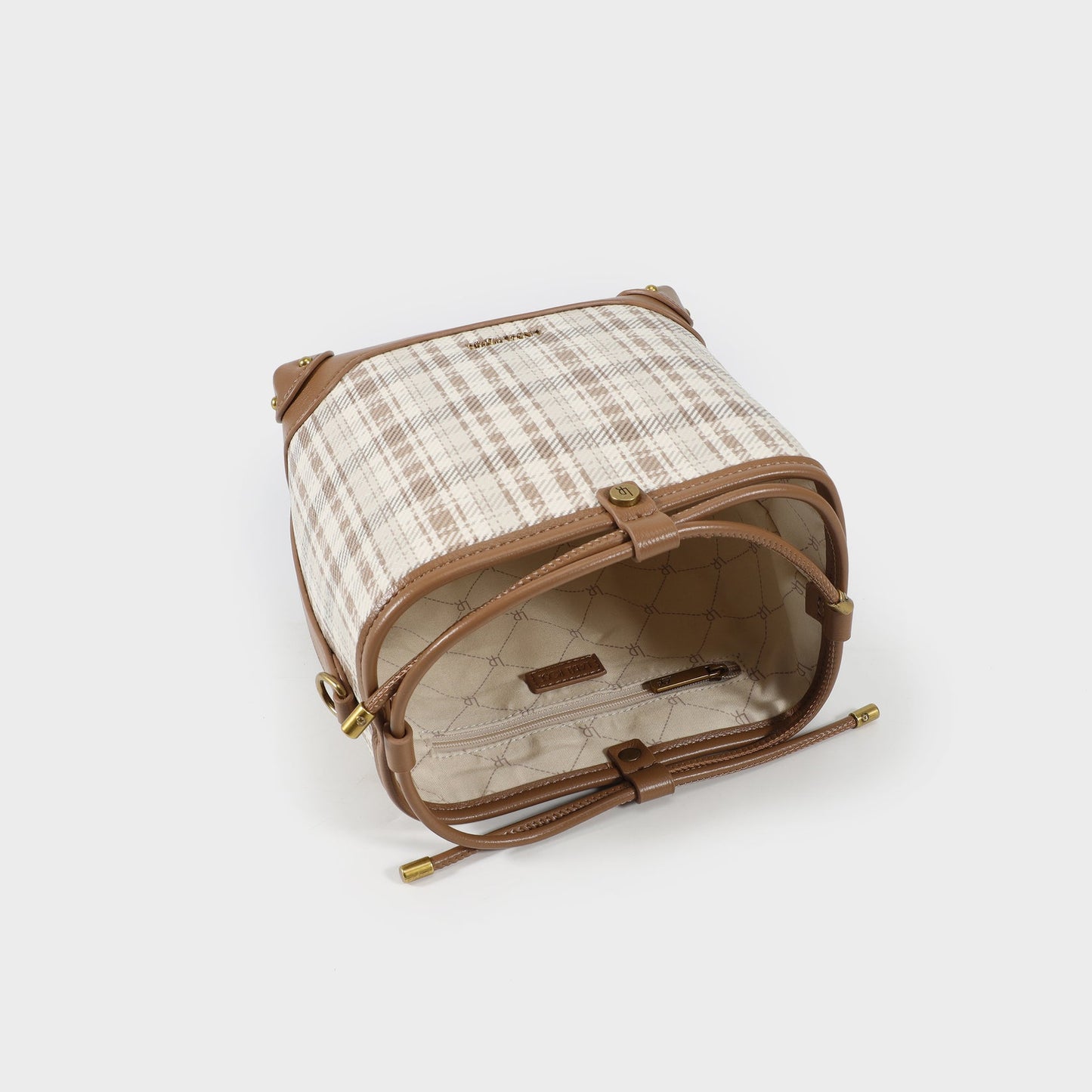 Borsa a secchiello Tessa beige Label Rose