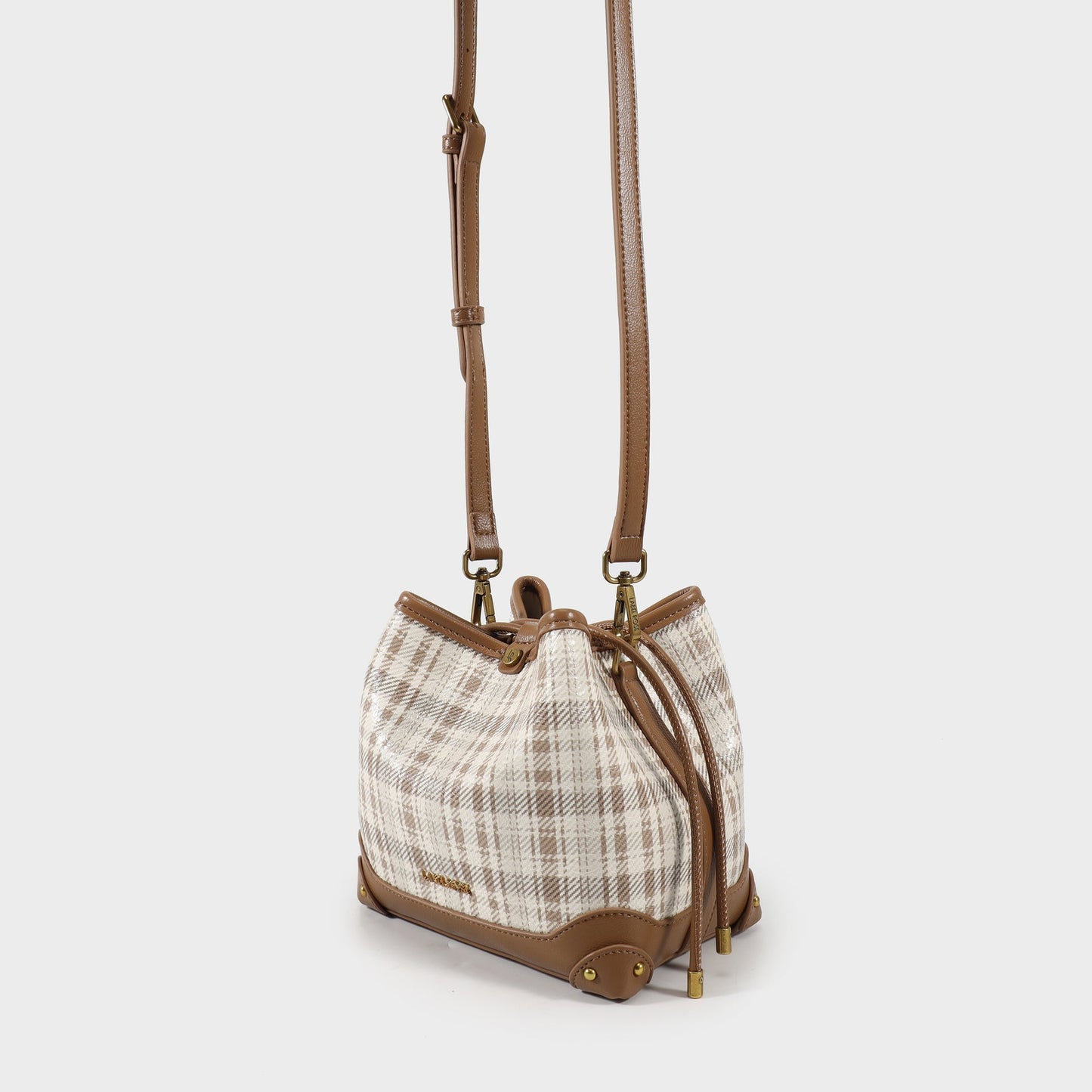 Borsa a secchiello Tessa beige Label Rose
