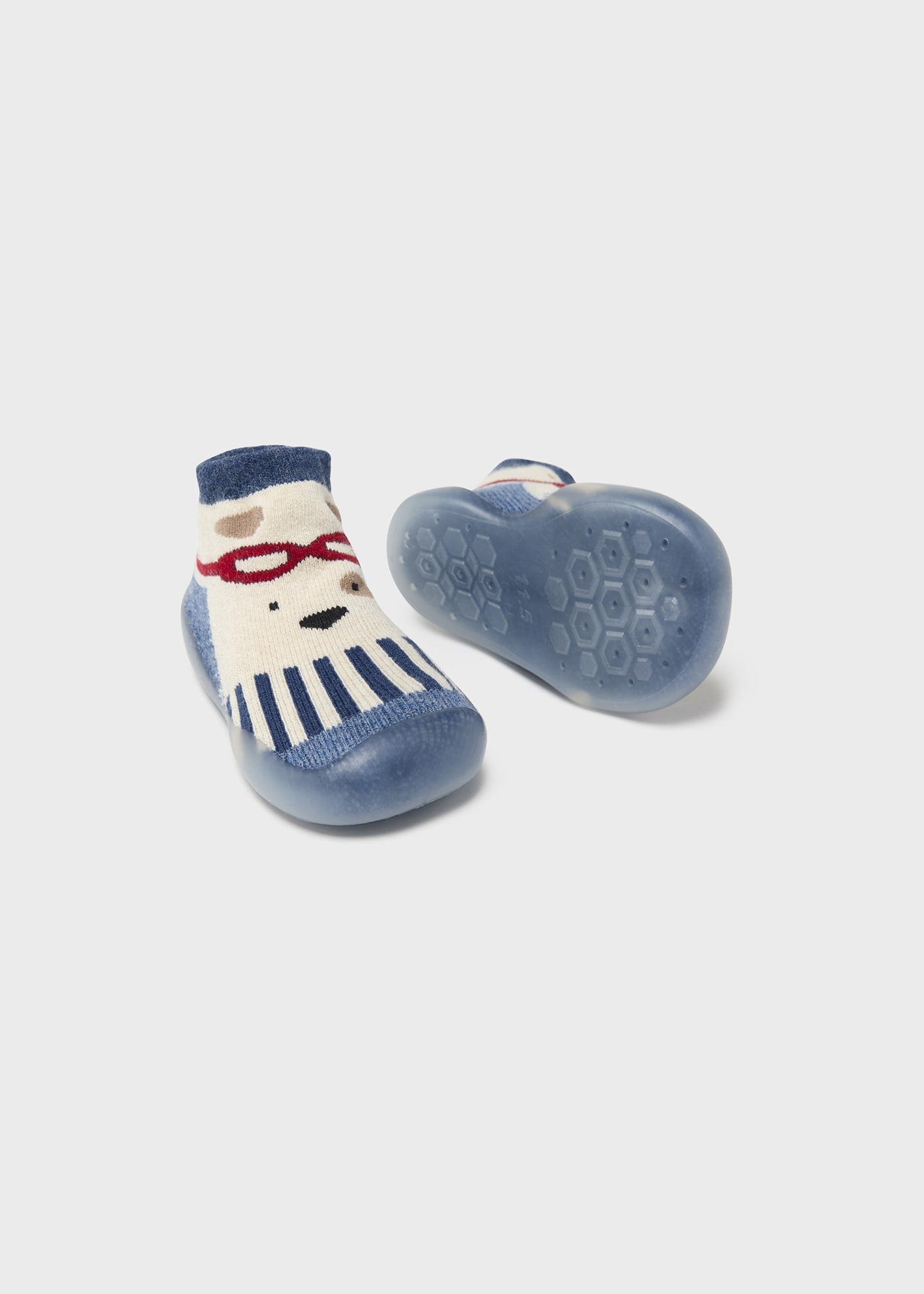 Chaussettes nouveau-né avec semelle