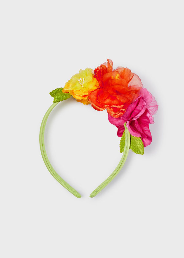 Cerchietto fiori bambina