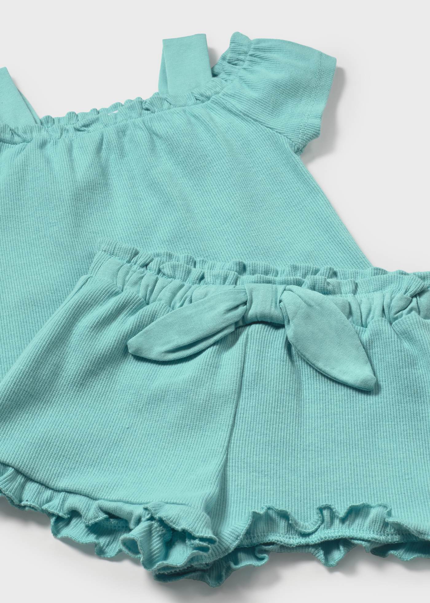 Completo pantaloncino e maglietta bimba