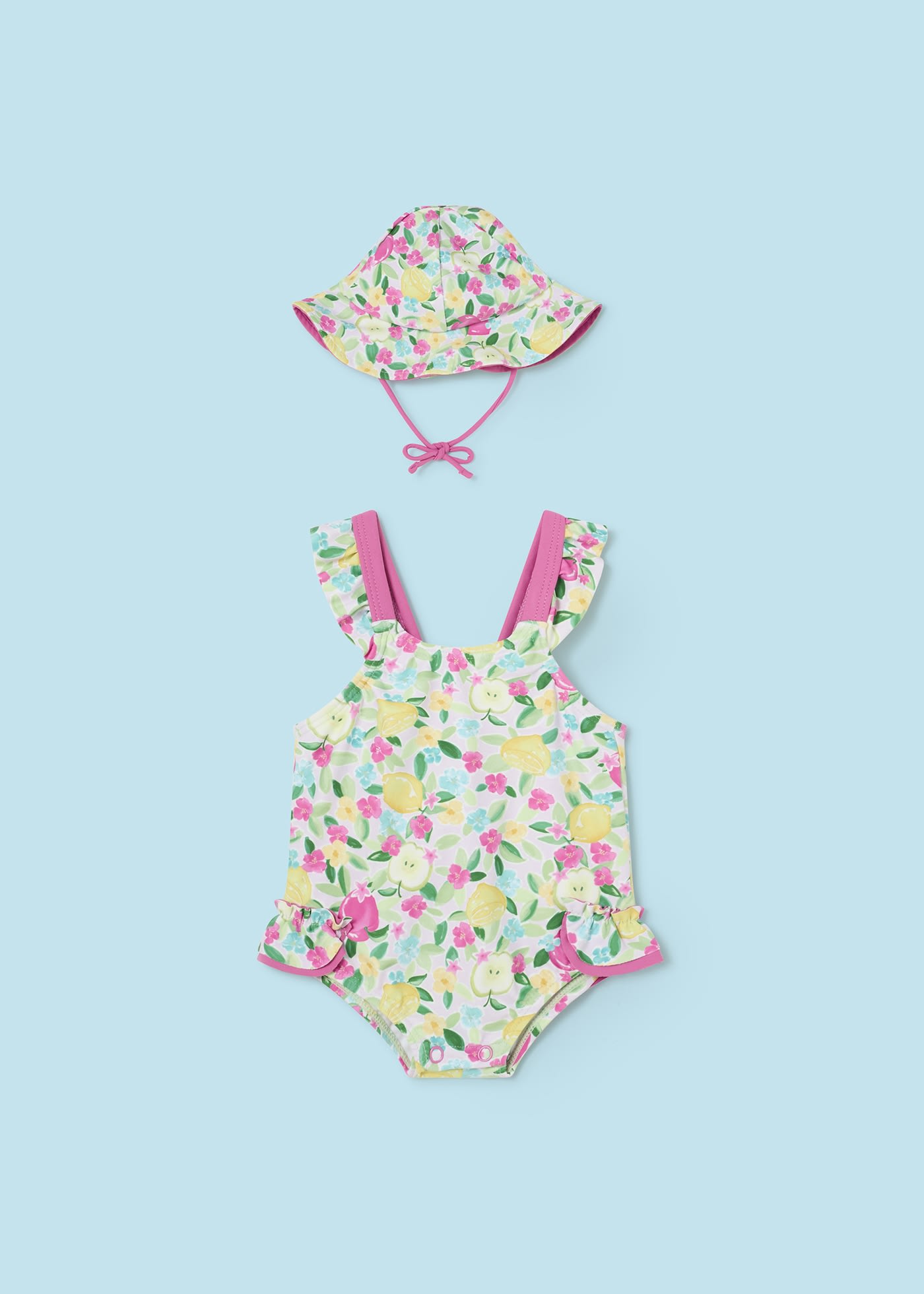 Costume con cappello neonata