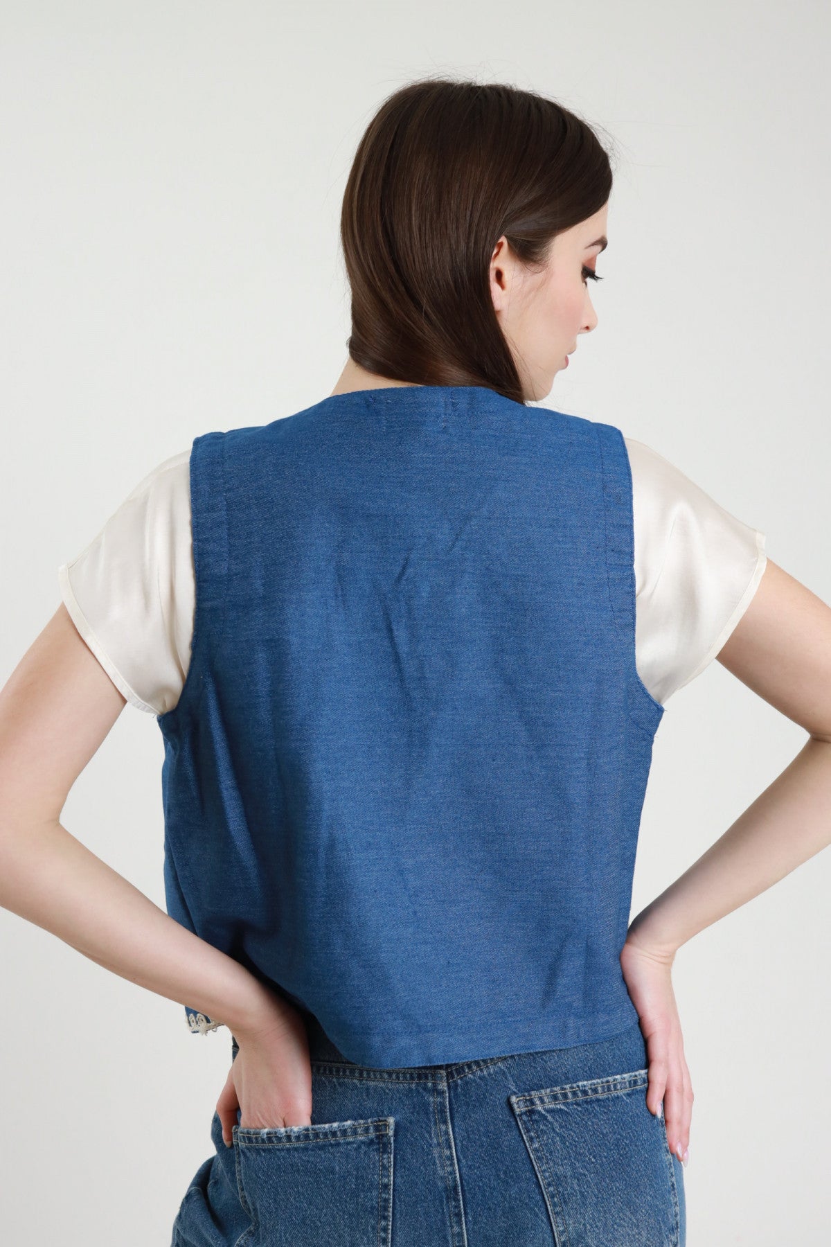 Gilet ricamato