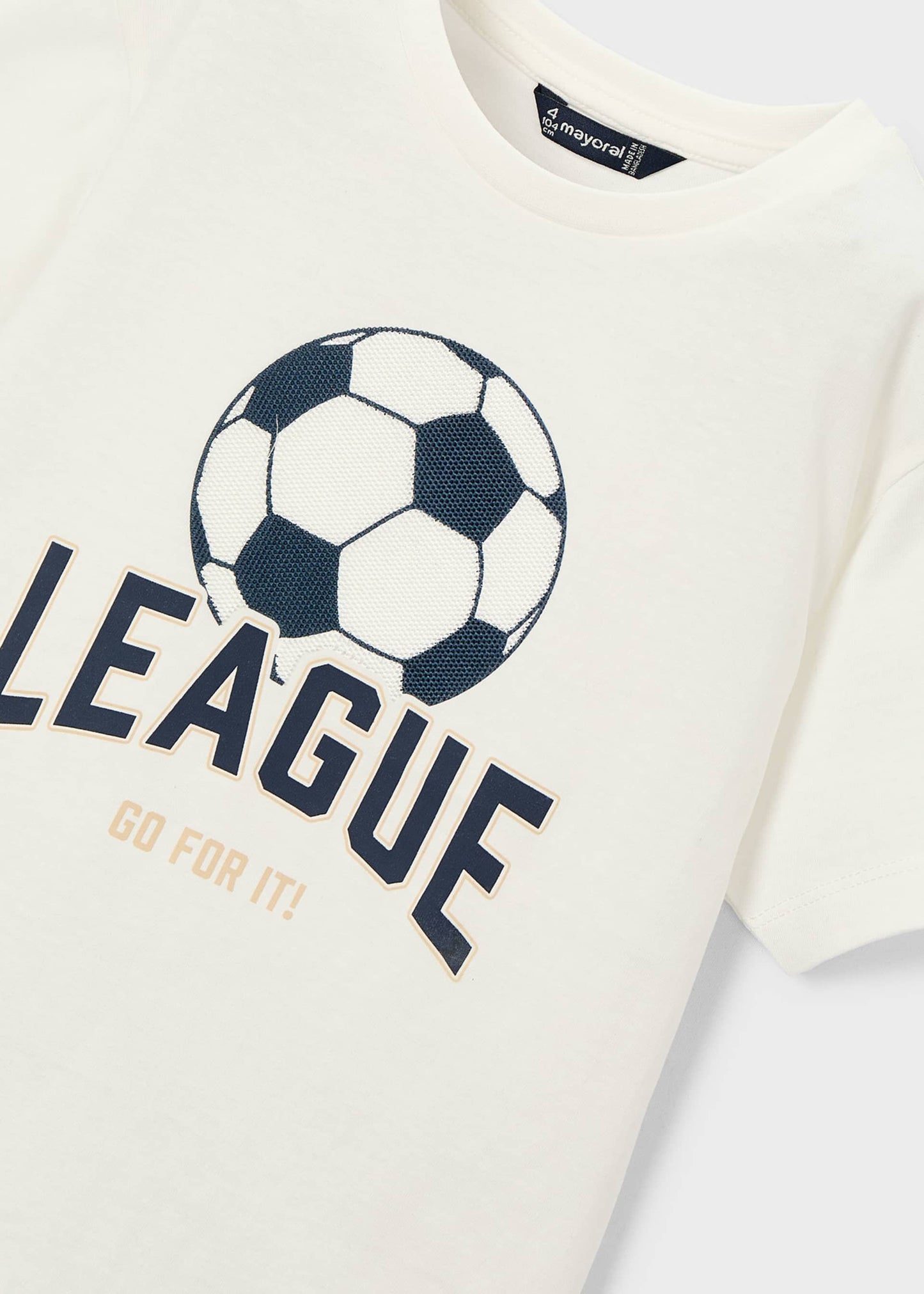Maglietta stampa calcio bambino