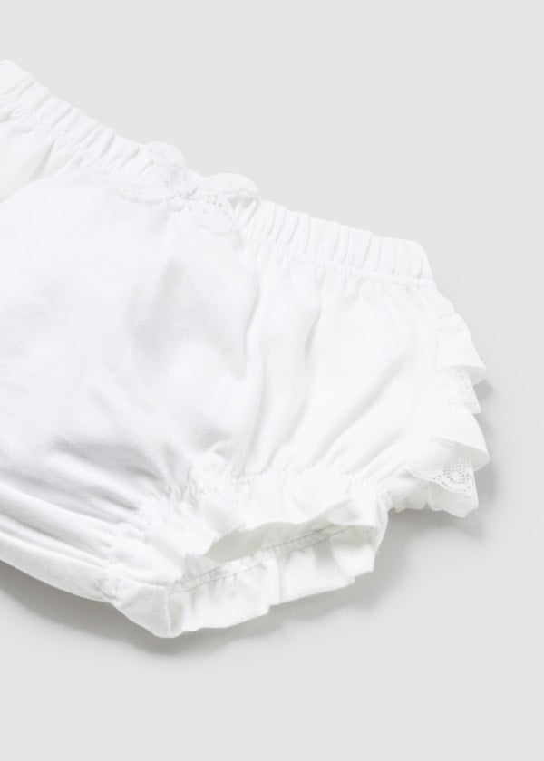 Mutandine con volant Better Cotton neonato