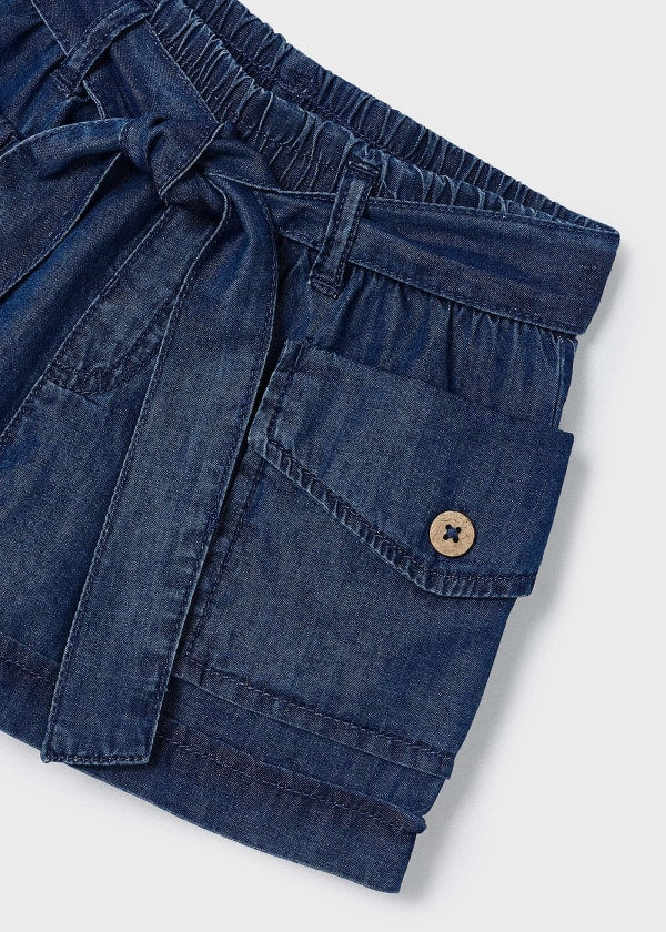Pantaloncino con taschini bambina