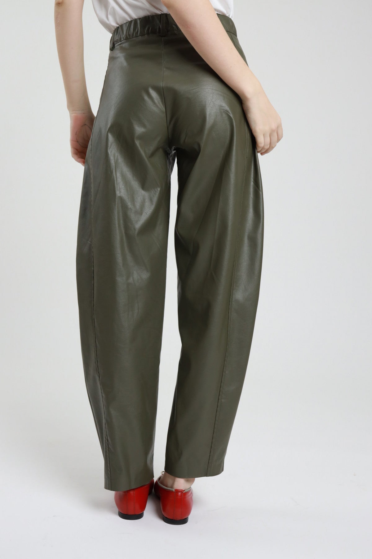 Pantalone ecopelle