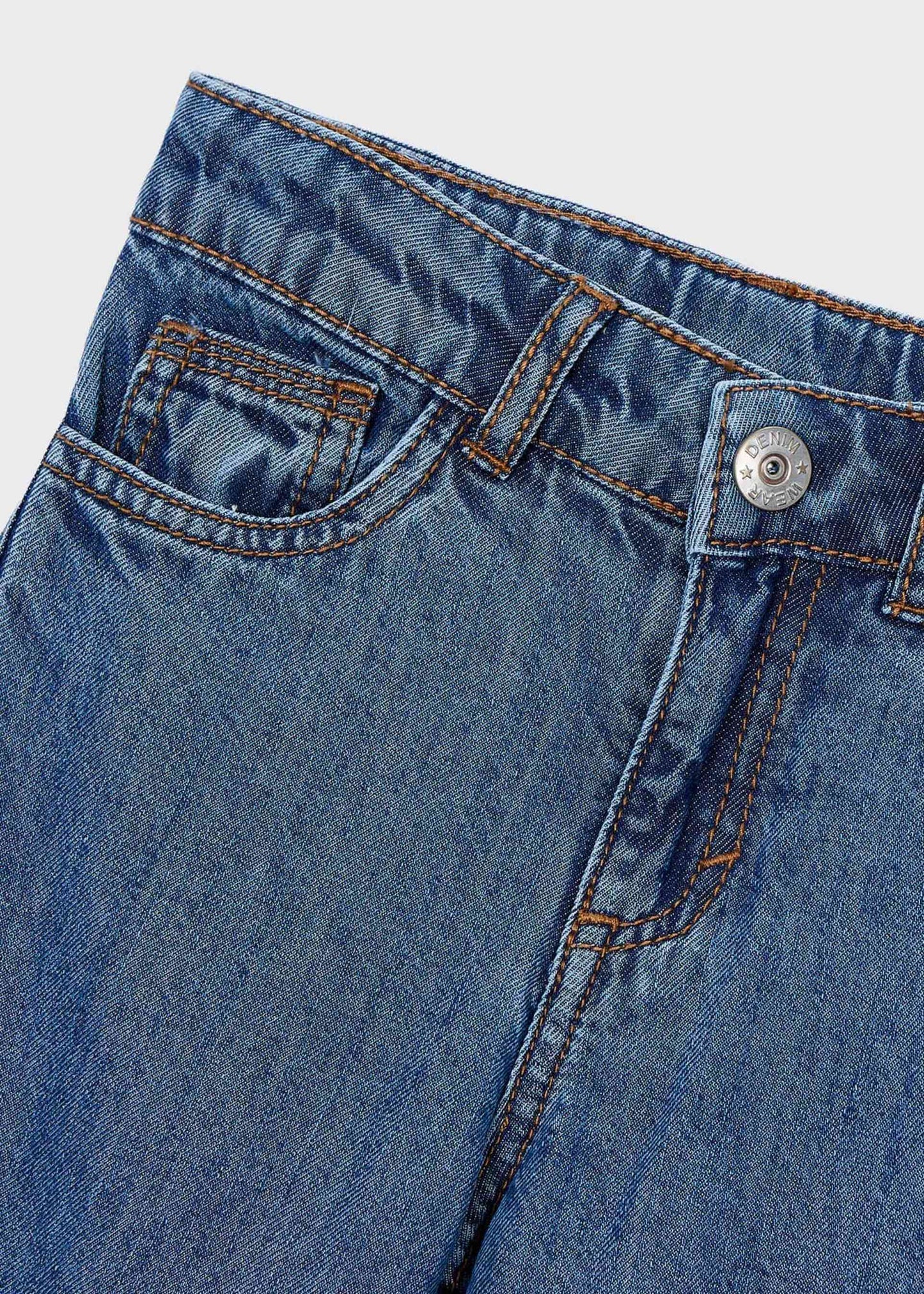 Pantalone jeans morbido bambina
