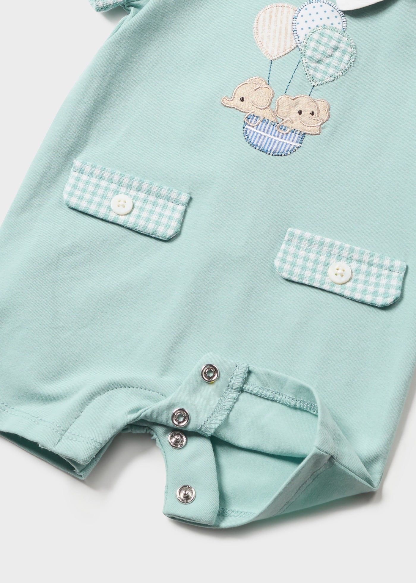 Pagliaccetto con colletto Better Cotton neonato