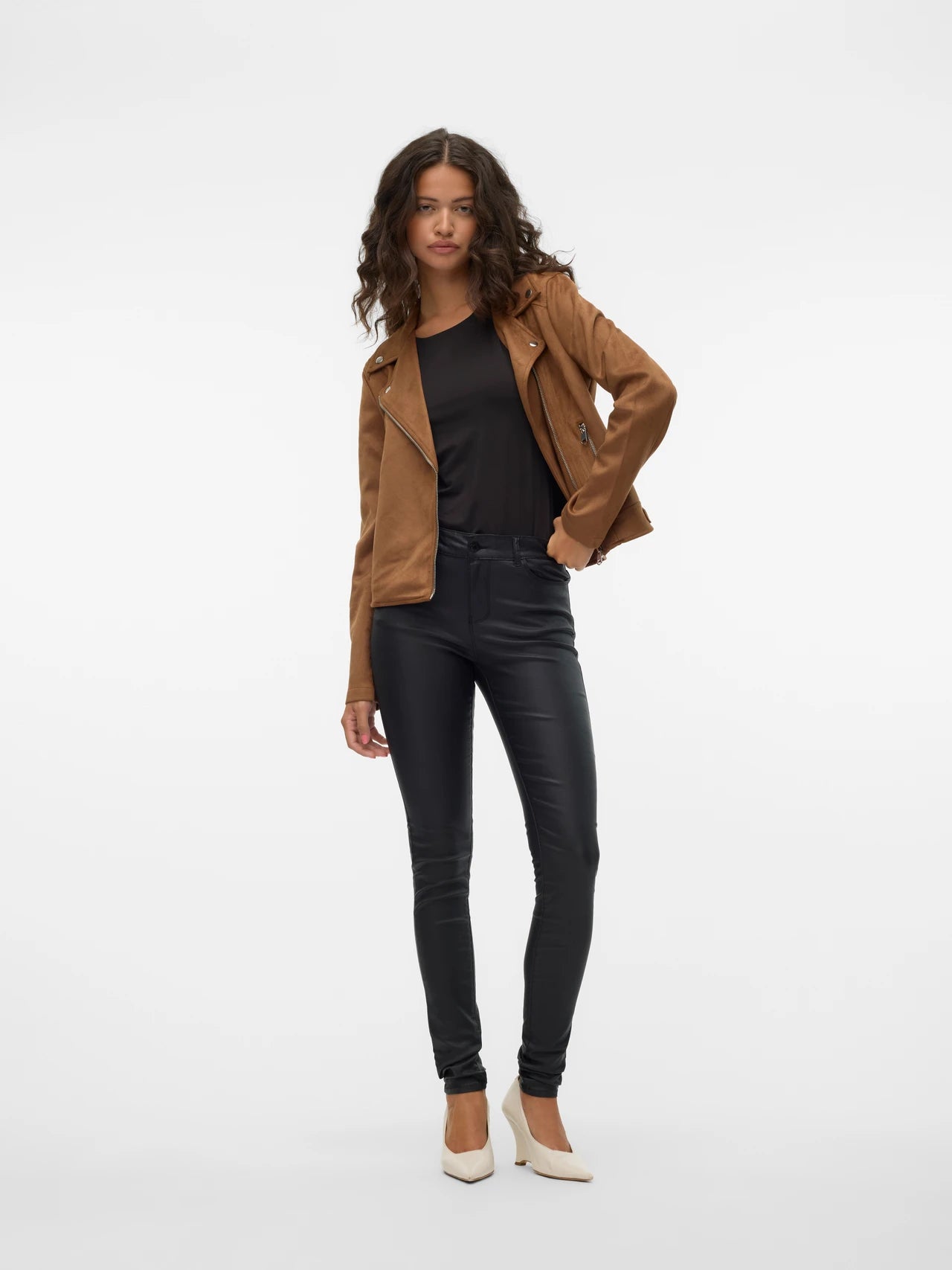 Biker cognac