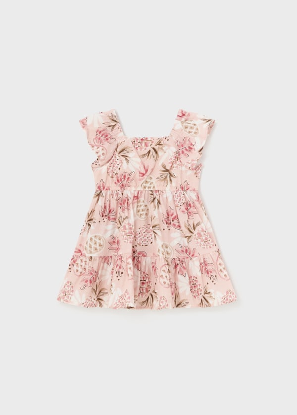Vestito stampe ananas neonata