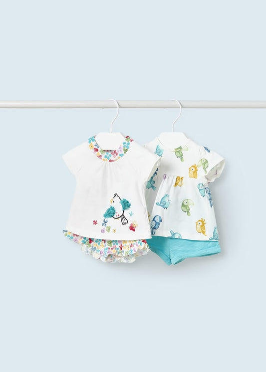 Completo 4 pezzi neonata