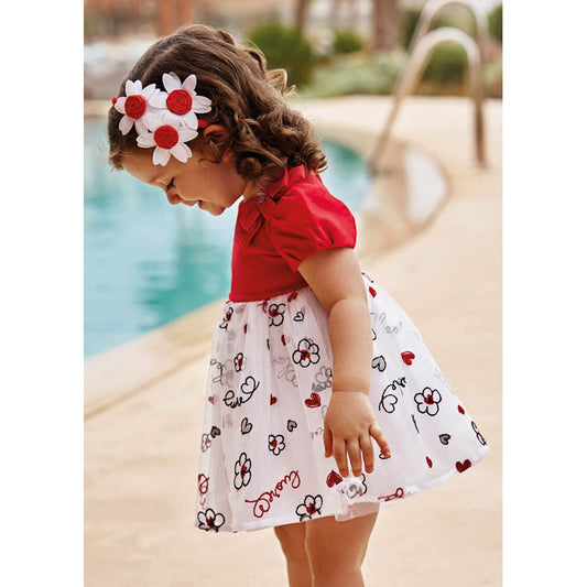 Abito bimba con tulle