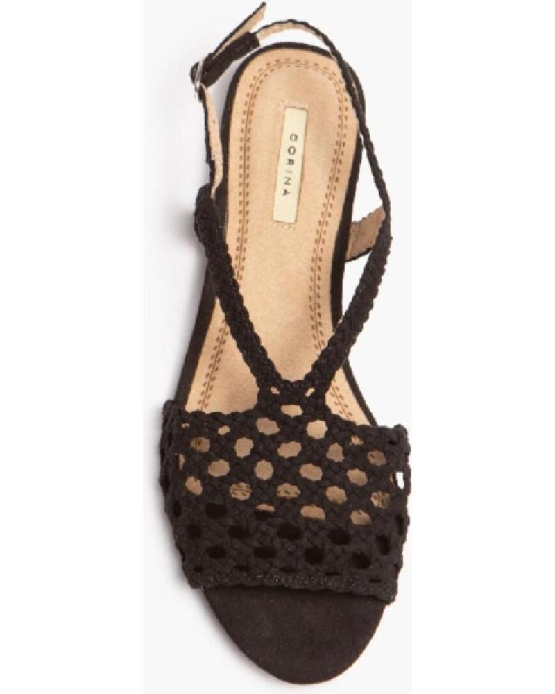 Sandaletto basso donna nero