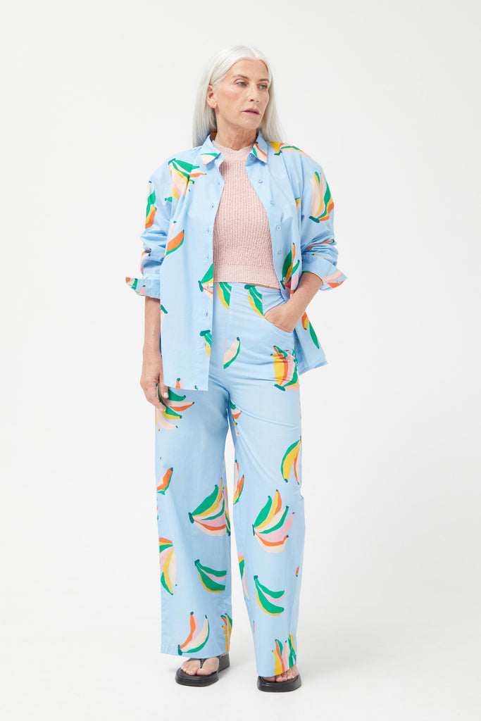 Pantaloni dritti a banana Musa