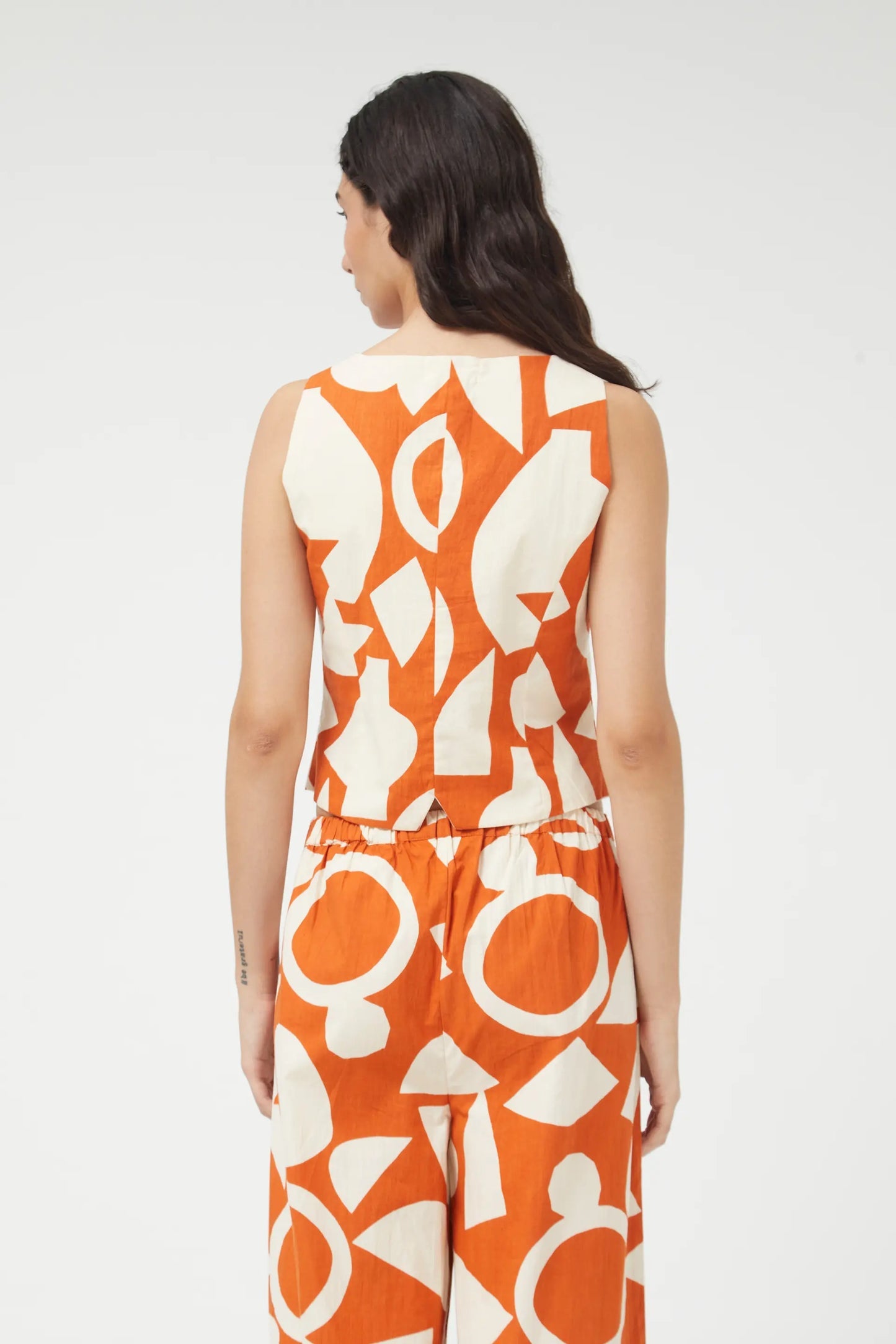 Gilet geometrico africano