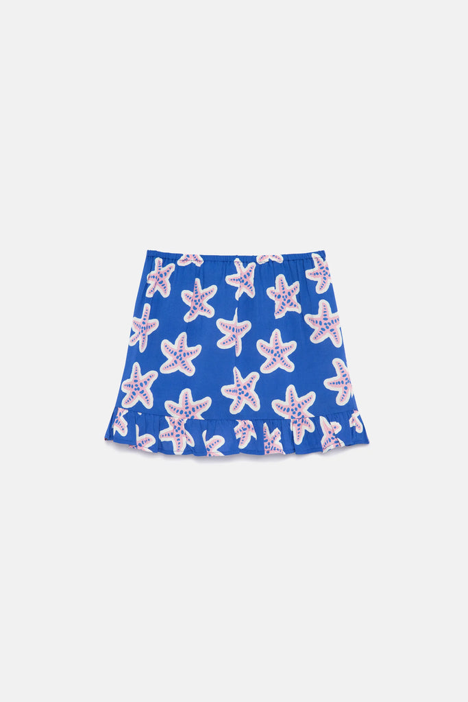 Gonna corta da bambina in rayon stella