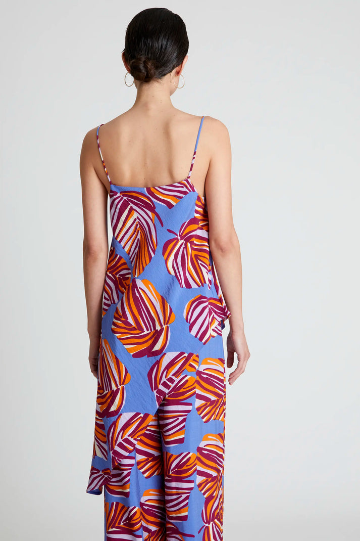 Top con stampa floreale Alocasia