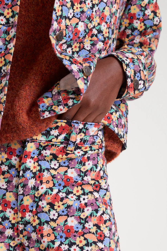 Jeans Hampton con stampa piccola