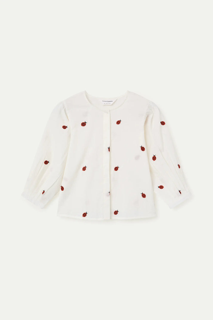 Maglietta con stampa coccinella