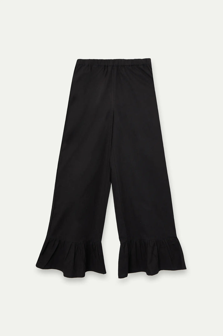 Pantaloni neri 100% cotone