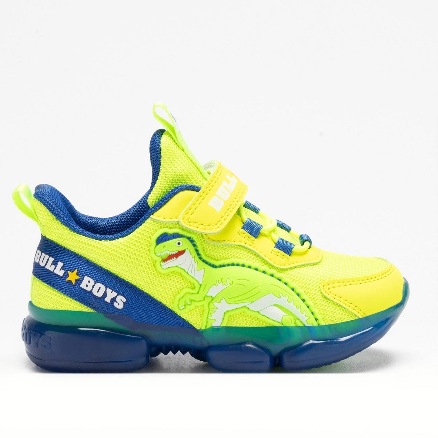 Sneakers bimbo dinosauro con luci