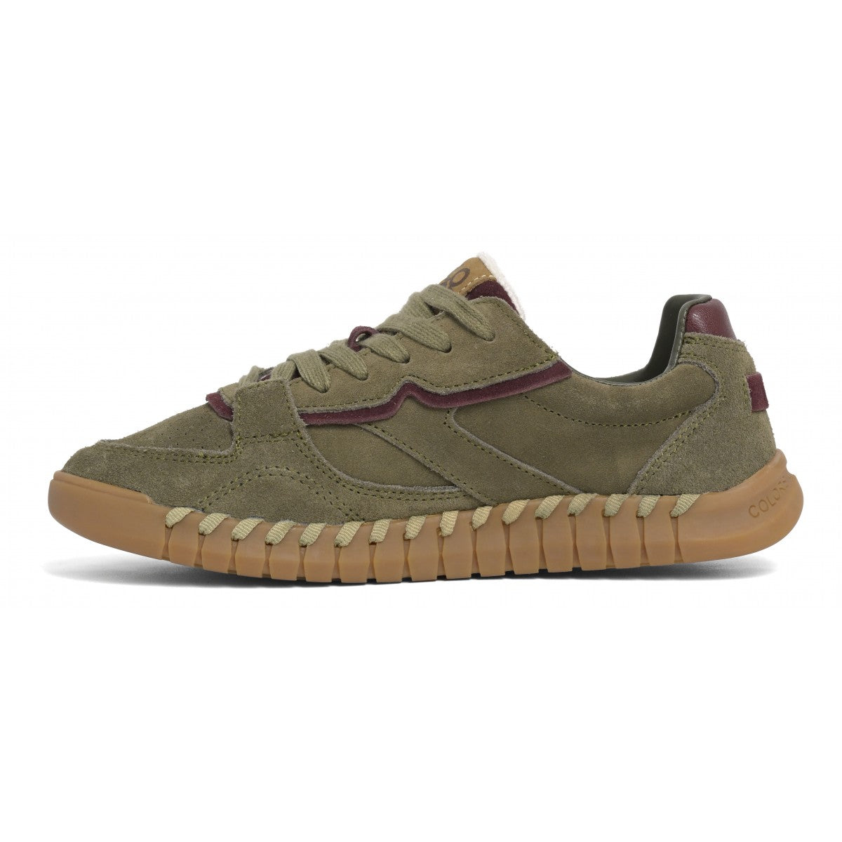 Sneaker in pelle scamosciata