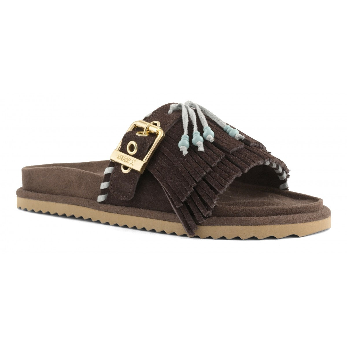 SLOFIW Sandalo in pelle scamosciata