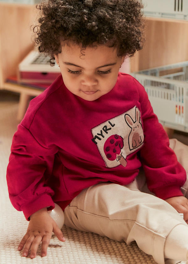 Completo pantalone e maglione bimba
