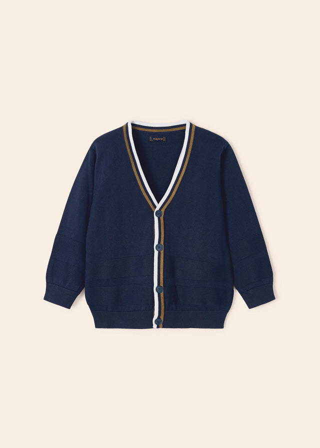 Cardigan enfant en fil de coton