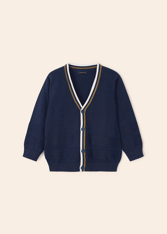 Cardigan enfant en fil de coton