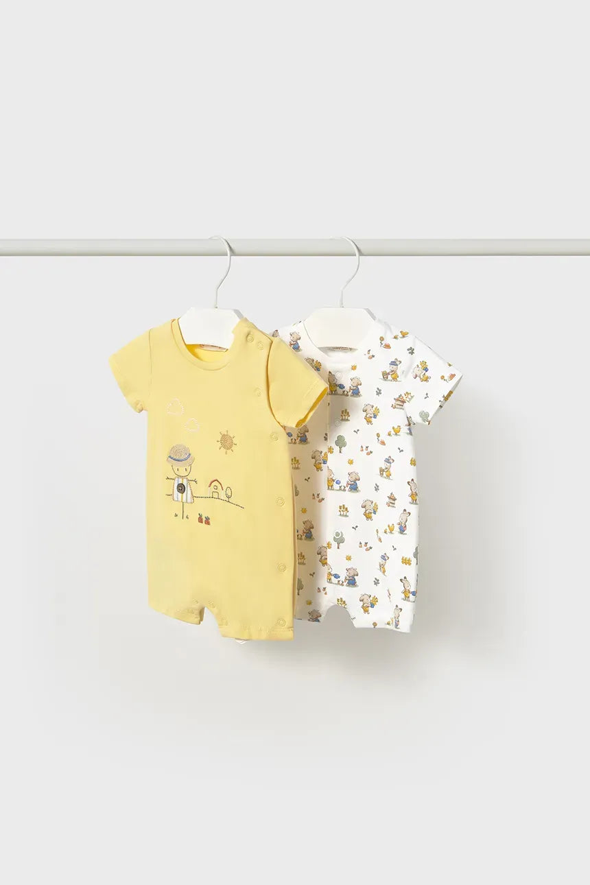 Set 2 pagliaccetti neonato