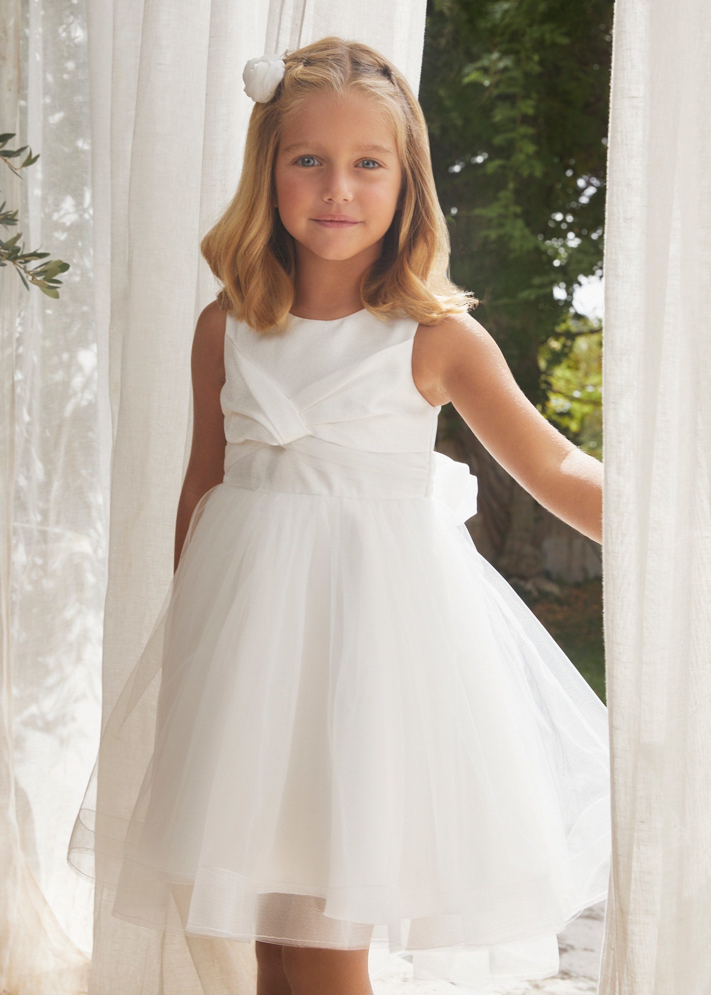 Abito Tulle Fantasia Glitter Bambina