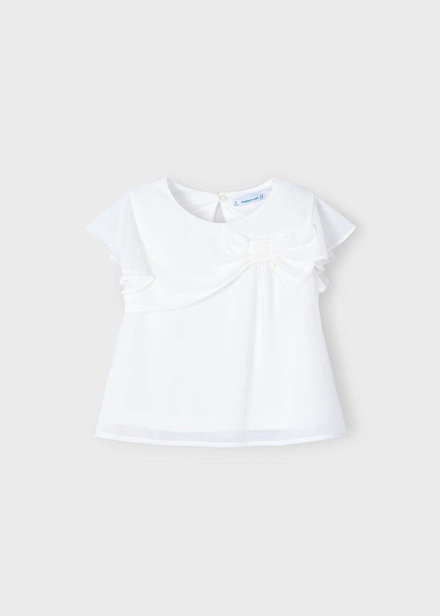 Blusa fiocco bambina