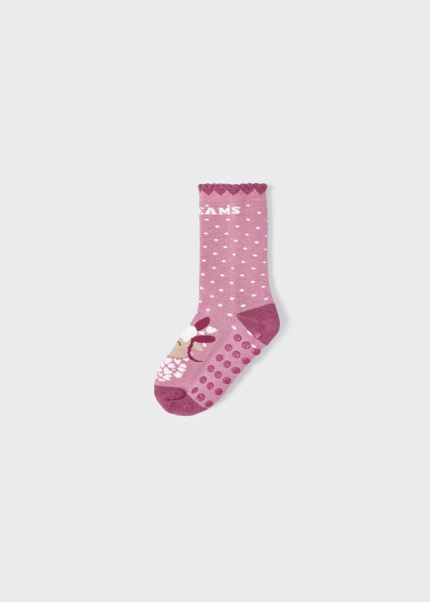 Calzini antiscivolo cotone organico bambina