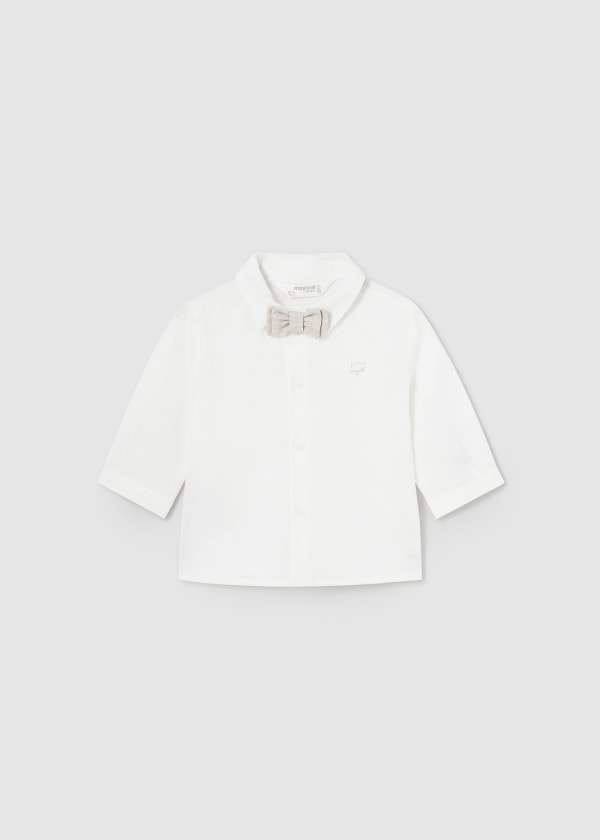 Camicia con papillon Better Cotton neonato