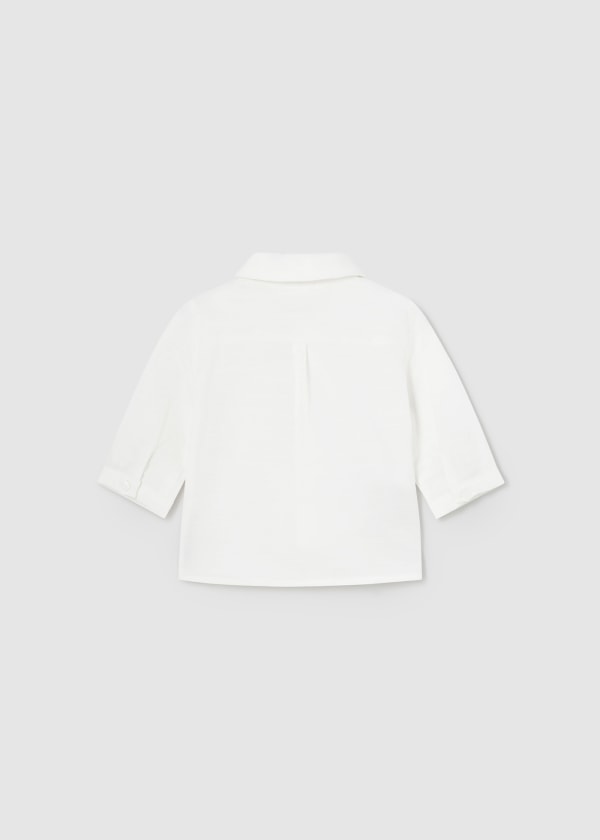 Camicia con papillon Better Cotton bimbo