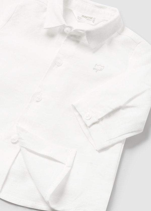 Camicia con papillon Better Cotton neonato