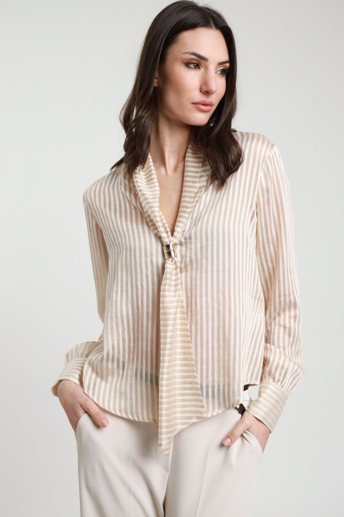 Blusa Gessata Ton sur Ton Susy Mix
