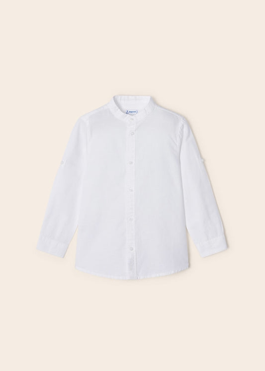 Chemise coréenne blanche pour enfant
