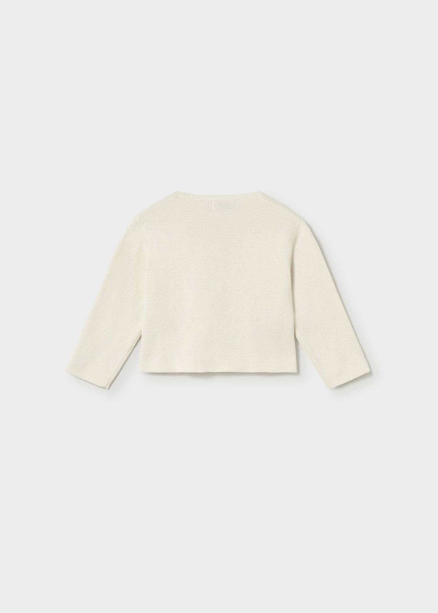 Cardigan a maglia fiocchi neonata