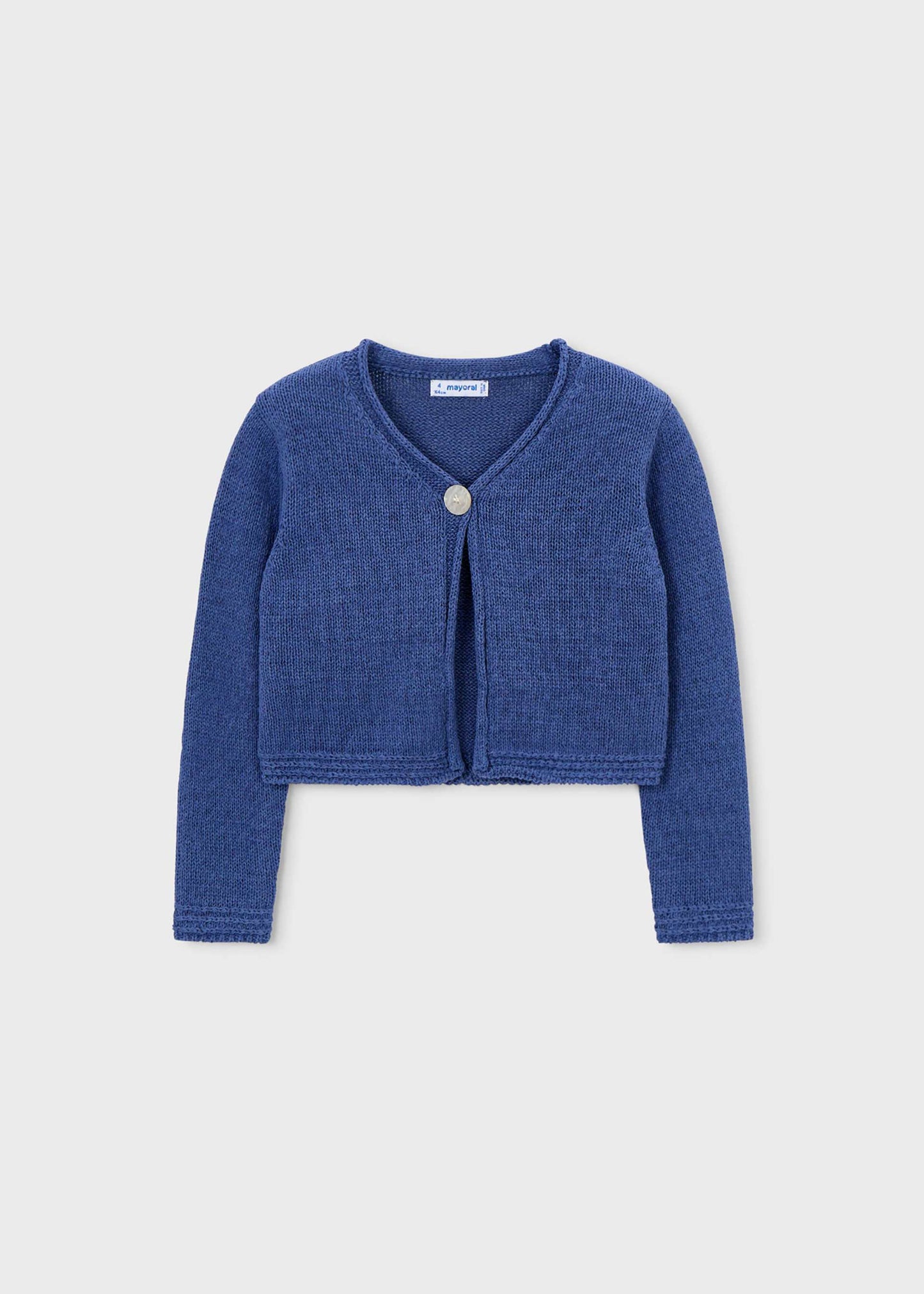 Cardigan bottone bambina