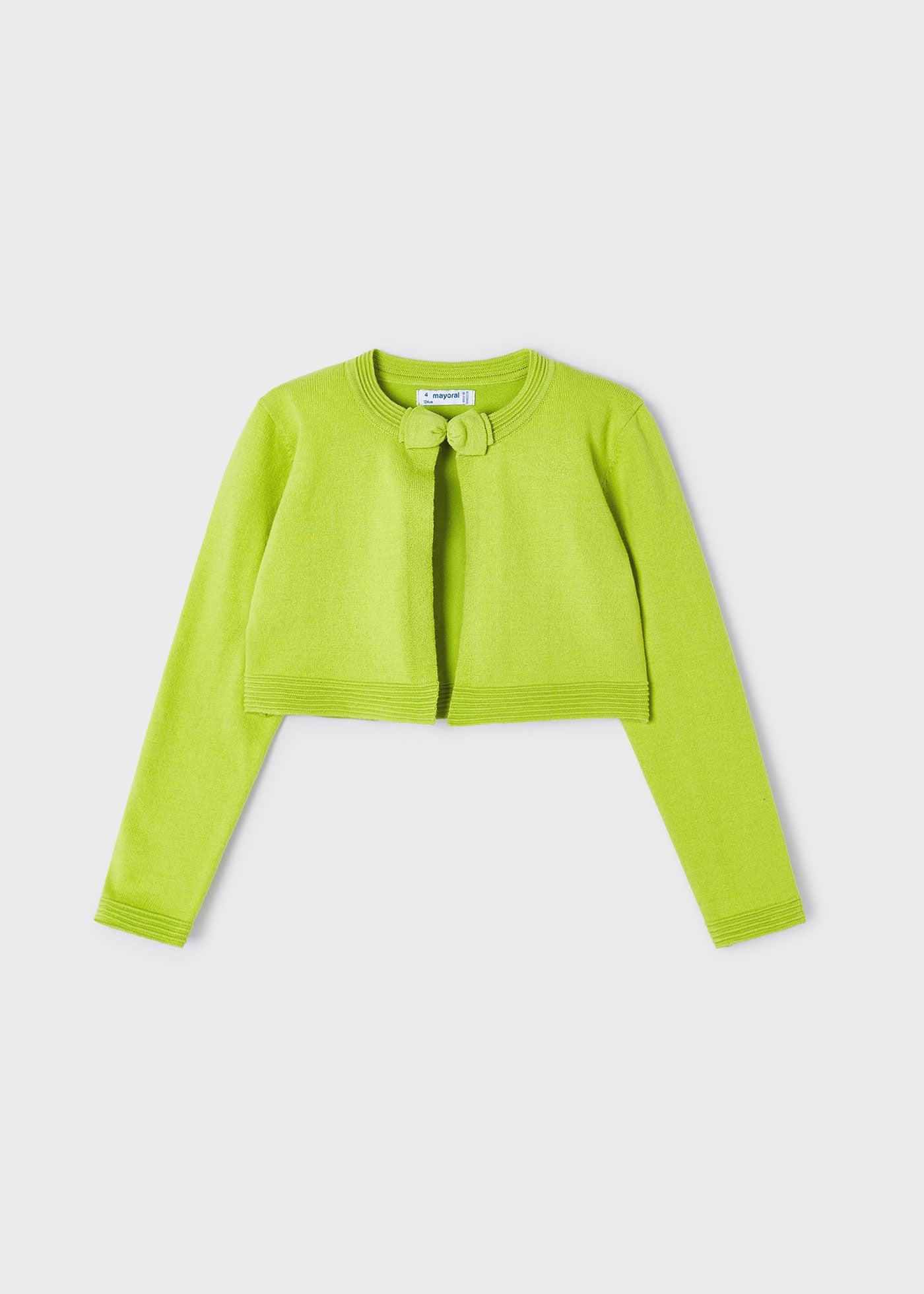 Cardigan fiocco Better Cotton bambina