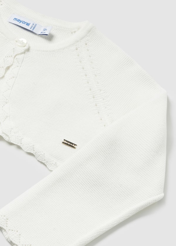 Cardigan LENZING™ ECOVERO™ viscosa neonata