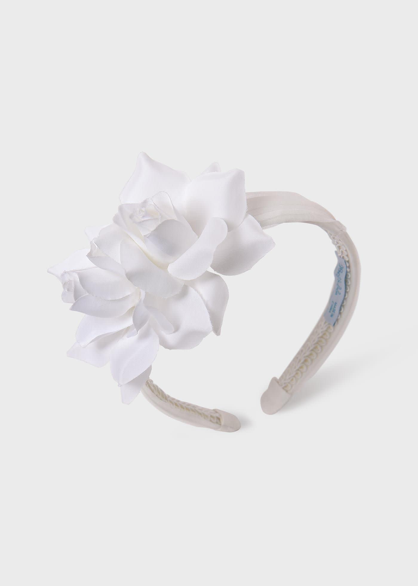 Cerchietto Fiore Organza Bambina
