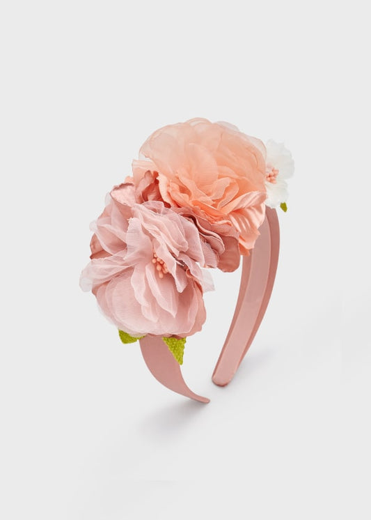 Cerchietto fiori bambina